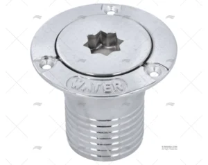 TAPON WINCH/P LATON CROMADO WATER 50mm TAPON WINCH/P LATON CROMADO WATER 50mm