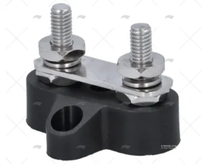 TERMINAL DOBLE NEGRO M6 TERMINAL DOBLE NEGRO M6