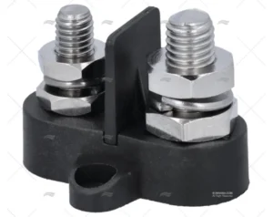 TERMINAL DOBLE NEGRO M8-M10 C/ SEPARADOR TERMINAL DOBLE NEGRO M8-M10 C/ SEPARADOR