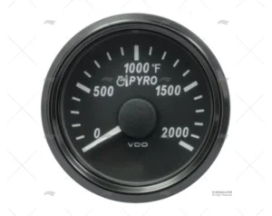 TERMOMETRO ESCAPE VDO SVW 1000G 52mm TERMOMETRO ESCAPE VDO SVW 1000G 52mm