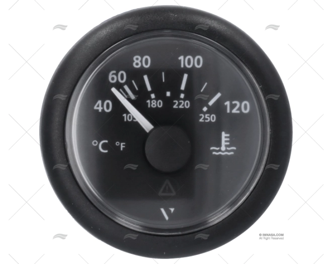 TERMOMETRO VLN 12/24V 120ºC 52mm TERMOMETRO VLN 12/24V 120ºC 52mm