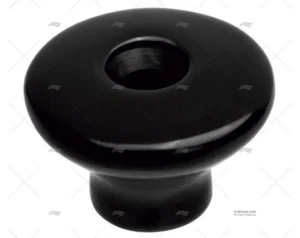 TIRADOR NEGRO BRILLANTE INOX FIJACION EX MARINE TOWN