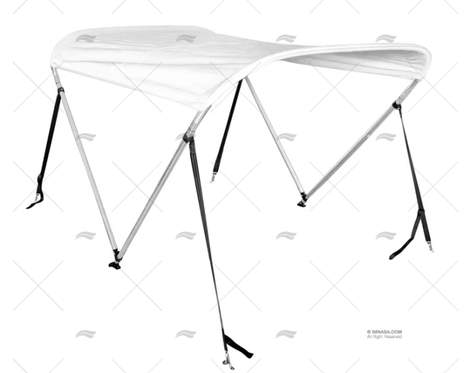 TOLDO 150-160x180x110 ALU BLANCO 2 ARCOS TOLDO 150-160x180x110 ALU BLANCO 2 ARCOS