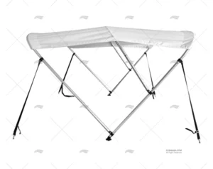 TOLDO 200-210x180x110 ALU BLANCO 3 ARCOS TOLDO 200-210x180x110 ALU BLANCO 3 ARCOS