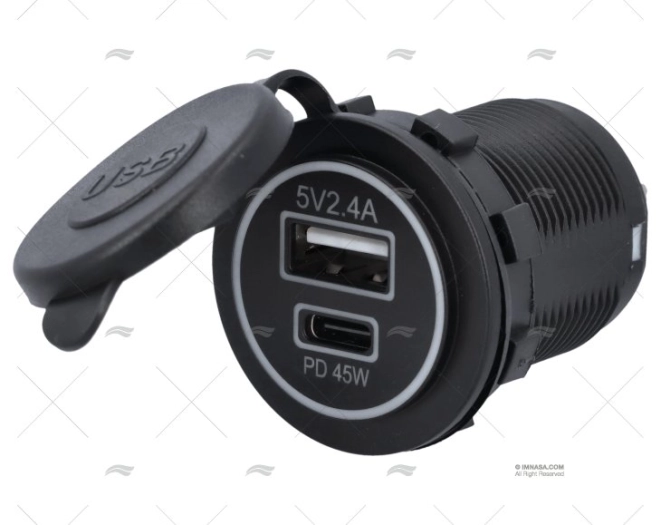 TOMA USB TIPO A/C TOMA USB TIPO A/C