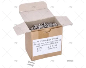 TORNILLO DIN7982 A4 2.9×16 (1000)