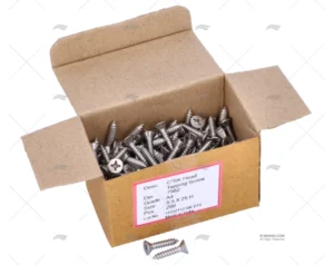 TORNILLO DIN7982 A4 5.5×25 (200) TORNILLO DIN7982 A4 5.5×25 (200)