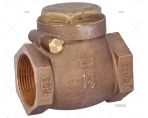 VALVULA CON TAPA BRONCE 1″1/2 GUIDI