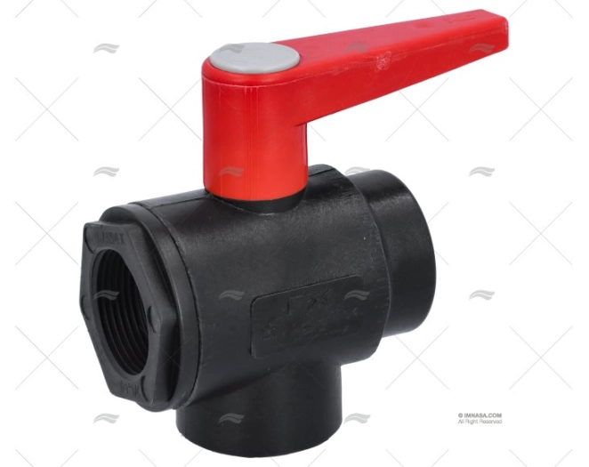 VALVULA DE BOLA 3 VIAS VERTICAL PPG 1″1 RANDEX IBERICA VALVULA DE BOLA 3 VIAS VERTICAL PPG 1″1 RANDEX IBERICA
