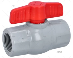VALVULA PVC 1″
