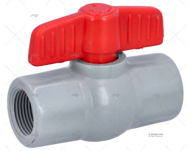 VALVULA PVC 3/4″ VALVULA PVC 3/4″