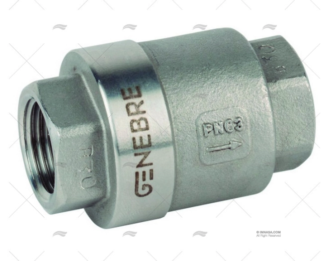 VALVULA RETENCION INOX 1/4″ VALVULA RETENCION INOX 1/4″