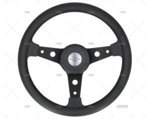 VOLANTE 340mm DELFINO   NEGRO  P675 VOLANTI LUISI