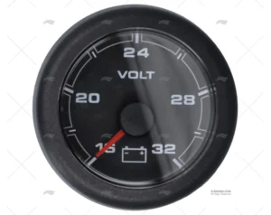 VOLTIMETRO 16-32V NEGRO OL VOLTIMETRO 16-32V NEGRO OL