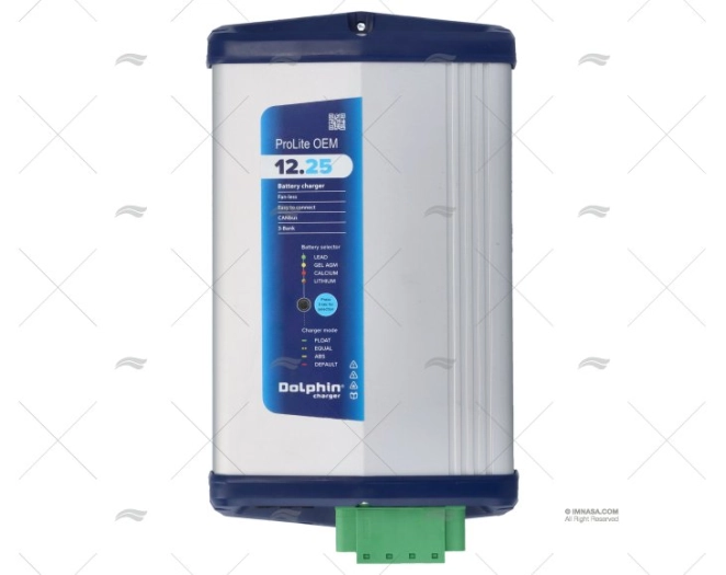 CARGADOR 12V 25A PROLITE IP22 DOLPHIN CARGADOR 12V 25A PROLITE IP22 DOLPHIN