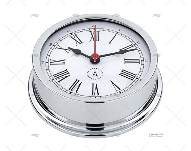 RELOJ HORARIO CROMADO 120mm AUTONAUTIC INSTRUMENTAL RELOJ HORARIO CROMADO 120mm AUTONAUTIC INSTRUMENTAL