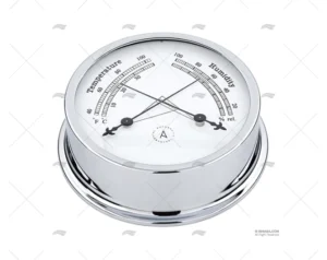 TERMO HIGROMETRO CROMADO 120mm AUTONAUTIC INSTRUMENTAL