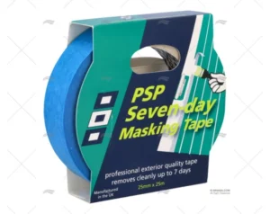 CINTA AZUL ENMASCARAR 25mmx25mt PSP TAPES