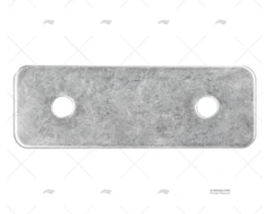 PLACA BASE INOX SS 316 128X44X3mm