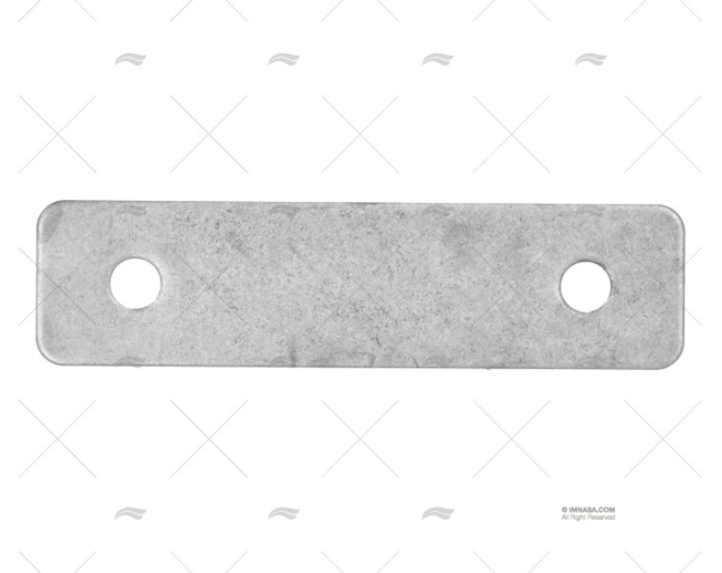 PLACA BASE INOX SS 316 183X47X3mm PLACA BASE INOX SS 316 183X47X3mm