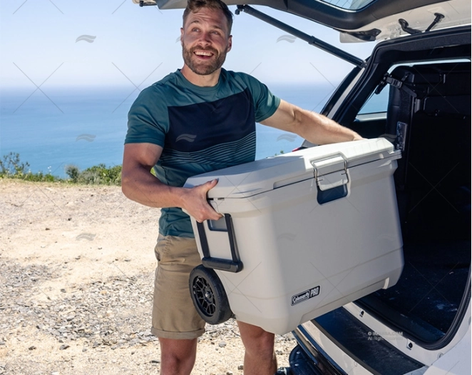 NEVERA 52L ICE PRO 55QT CON RUEDAS CO COLEMAN - Imagen 5