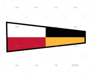 BANDERA NUM.8 30x45Cm (IDENT.CHARTER) ADRIA BANDIERE BANDERA NUM.8 30x45Cm (IDENT.CHARTER) ADRIA BANDIERE
