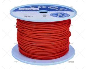 CABO SHOCK CORD 05mm ROJO     100m LIROS