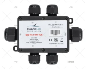 CONCENTRADOR MINI IYS 12/24V DE 4 VIAS BLUEFIN CONCENTRADOR MINI IYS 12/24V DE 4 VIAS BLUEFIN