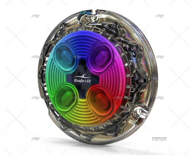 LUZ PIRANHA P4 4000LM 12/24V COLORES BR BLUEFIN - Imagen 2