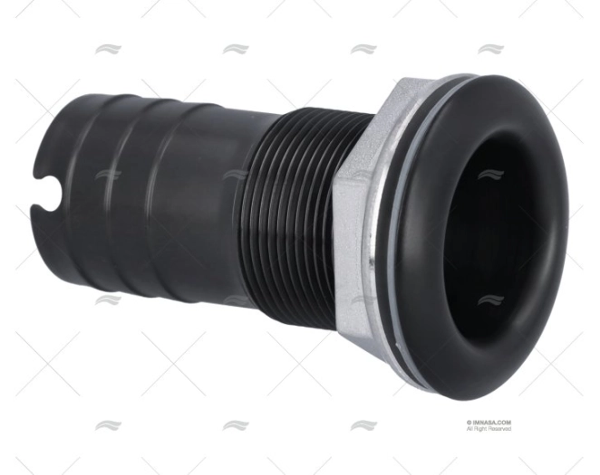 MEGA PRO PASACASCO NEGRO INOX 316 1-1/8″ MARINE TOWN MEGA PRO PASACASCO NEGRO INOX 316 1-1/8″ MARINE TOWN