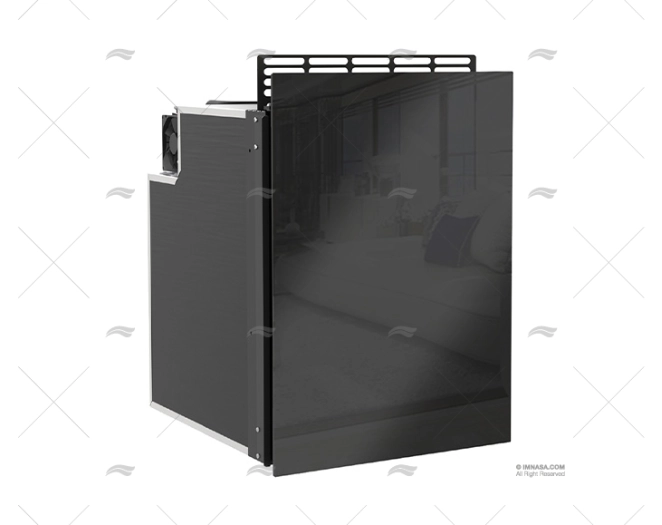 NEVERA 49L DRAWER GLASS BLACK ISOTHERM NEVERA 49L DRAWER GLASS BLACK ISOTHERM