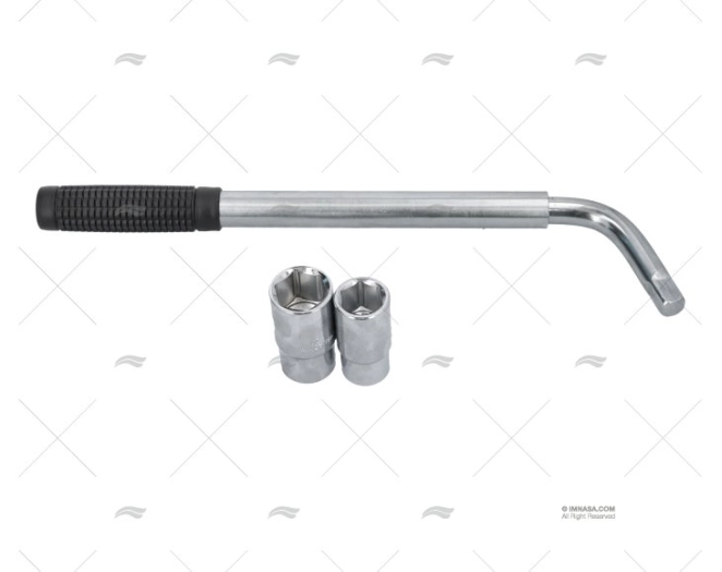 LLAVE RUEDA ESTENSIBLE 470MM C/CUADRADIL LLAVE RUEDA ESTENSIBLE 470MM C/CUADRADIL