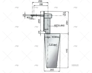 TIMON RADICE 16/7S-0º ELICHE RADICE TIMON RADICE 16/7S-0º ELICHE RADICE