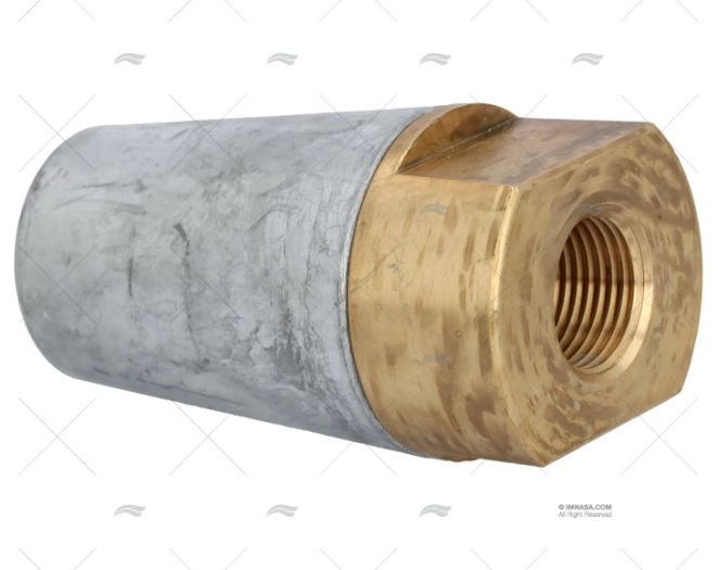 TUERCA CON ANODO RADICE EJE 40mm ELICHE RADICE - Imagen 2
