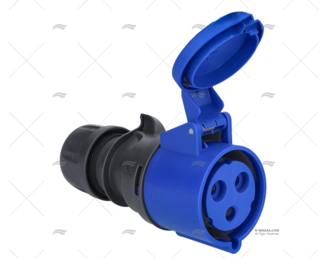 CLAVIJA ELEC. CEE-17 AEREA HEMBRA 32A CLAVIJA ELEC. CEE-17 AEREA HEMBRA 32A
