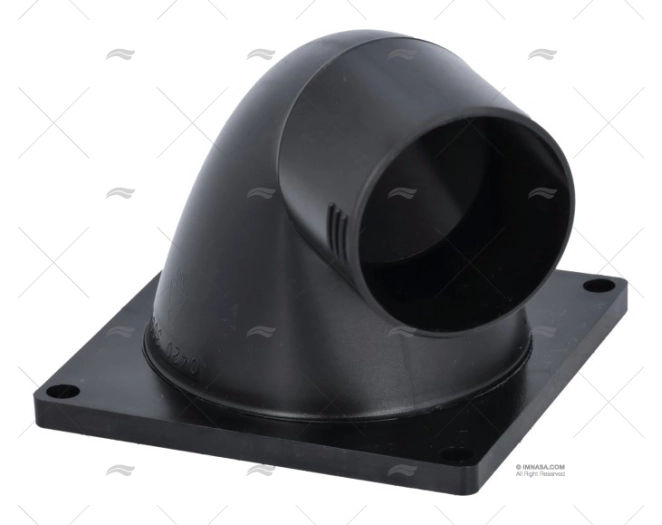 PLACA 90X90mm MACHON 45º 45mm PLASTICO PLACA 90X90mm MACHON 45º 45mm PLASTICO