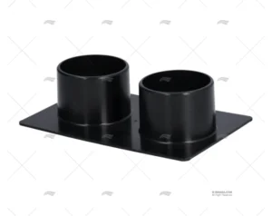 PLACA ABS 2 ACOPLAMIENTOS 45mm