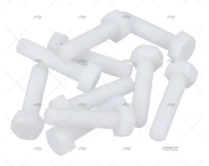 TORNILLO NYLON HEX.ROSCA 933N-5-20(10)