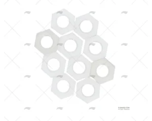 TUERCA HEX. NYLON 934N-10 (10) TUERCA HEX. NYLON 934N-10 (10)