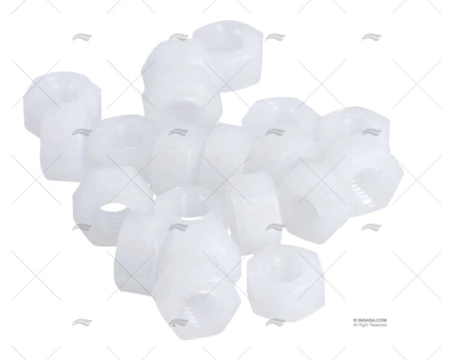 TUERCA HEX. NYLON 934N-5 (20) TUERCA HEX. NYLON 934N-5 (20)